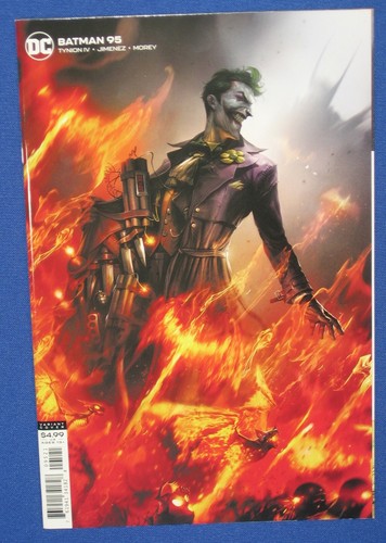 2020 Batman #95 Variant Cover Francesco Mattina Joker DC Universe Comic Book
