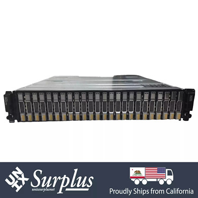 Dell 2U PS6100X 24 Bay 2.5'' SAN Storage Array w/ 2x Type11 CM11 iSCSI 24x Caddy