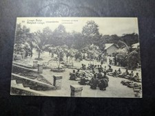 1921 Belgium Congo Colony PPC Postcard Cover Likasi to Cornwall England