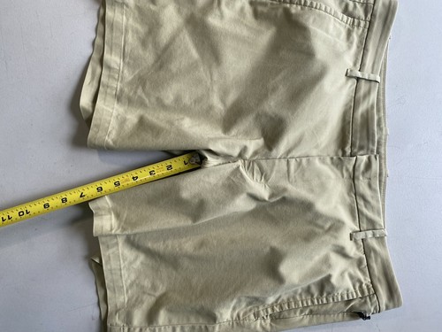 Pantalones Cortos Kit Ace Para Hombre Talla 36 Tostado Caqui Chinos Preppy Verano Resort Ropa 7" Entrepierna - Imagen 8 de 10