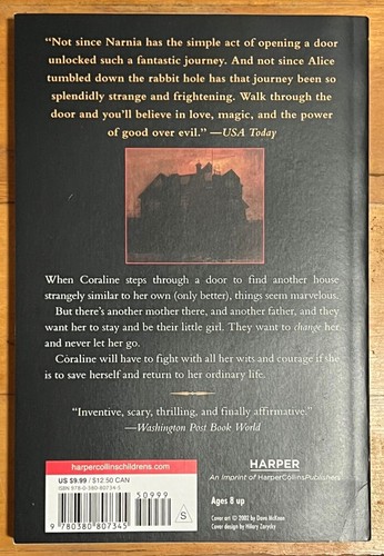 SIGNED Coraline Paperback by Neil Gaiman - Picture 16 of 24