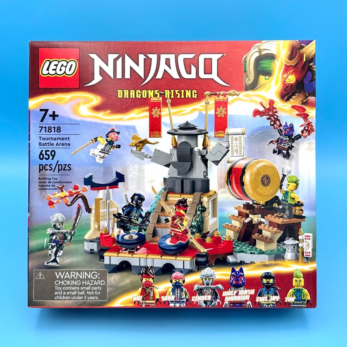 LEGO NINJAGO Dragons Rising Tournament Battle Arena (71818) SEALED