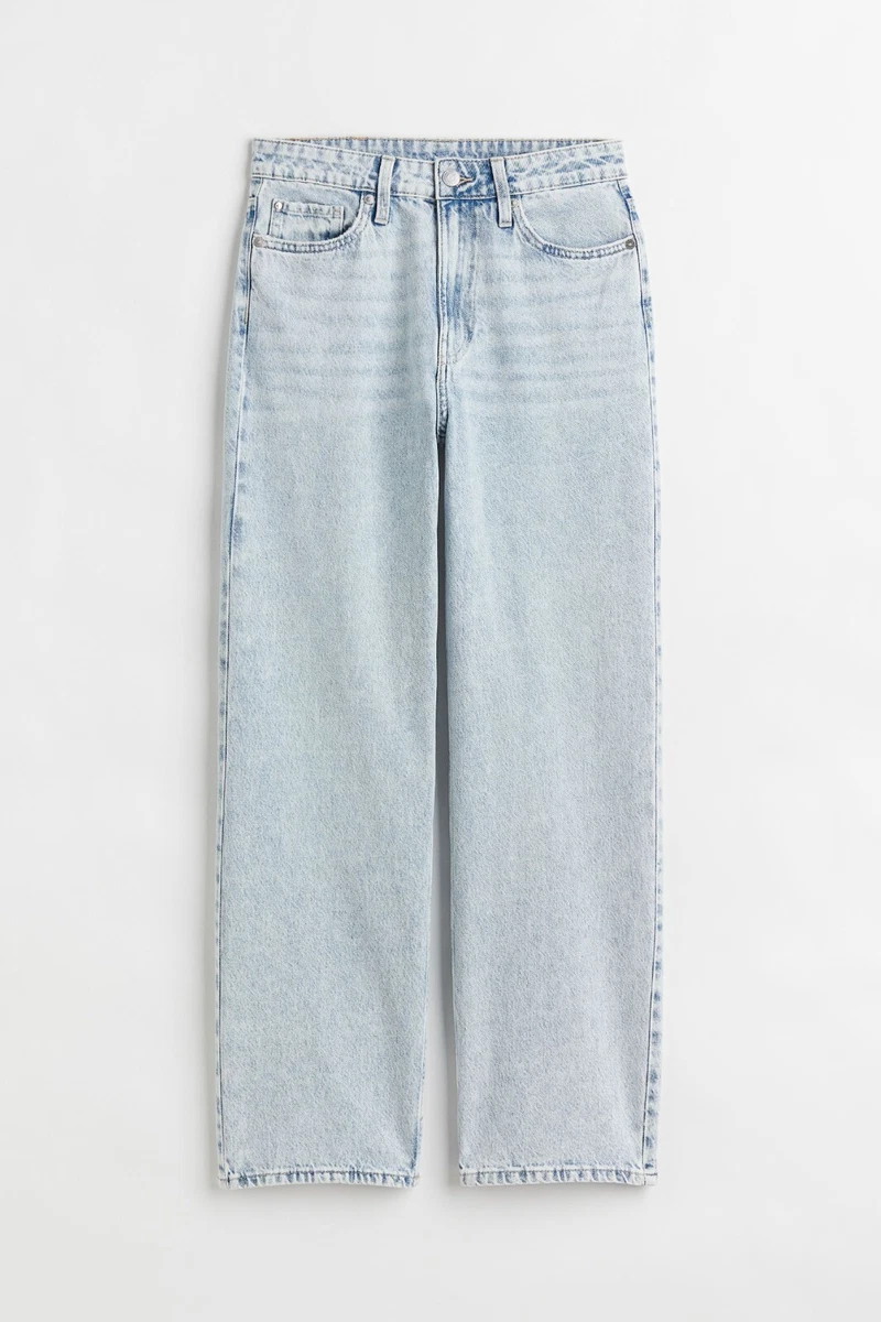 Baggy Regular Jeans - Pale denim blue - Ladies