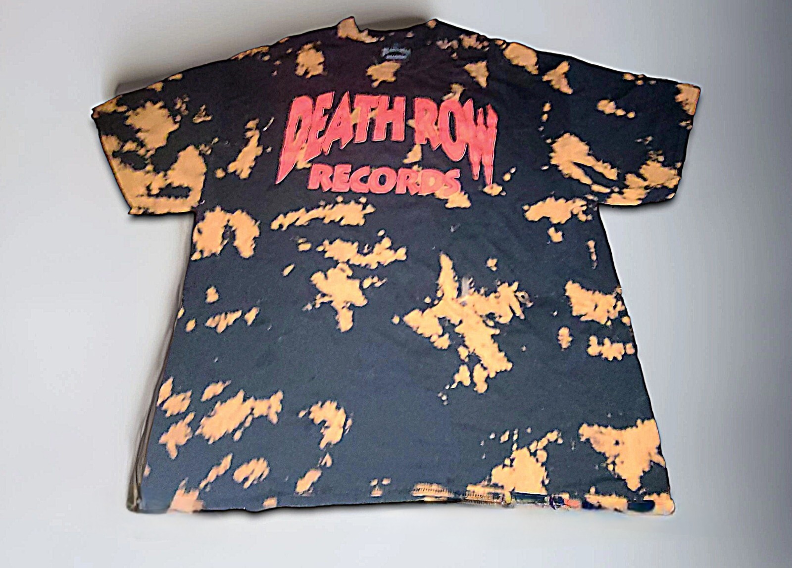 FILA T shirt Tie Dye sbiancata grande tie dye con licenza ufficiale L