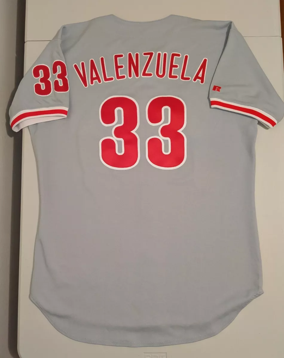 fernando valenzuela jersey grey