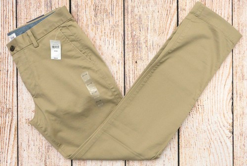 NWT Mens GAP Slim Stretch Khaki Pants 