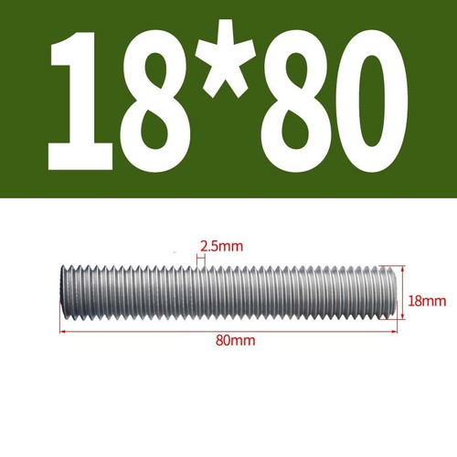 A2 Stainless Steel Threaded Rod Full Thread Studding Bar M10 M12 M14 M16 M18 M20 - Picture 105 of 133