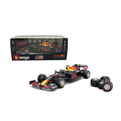 ミニカー RED BULL RACING RB16B 1/24SCALE Bburago 1:24 Scale Red Bull RB16B Verstappen F1 2021 Model