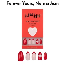 Red Aspen Press On Nails - Forever Yours, Norma Jean - NIB
