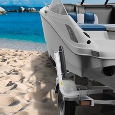 VEVOR Guide de Remorque de Bateau 52cm en Acier avec Roulettes pour Petit Bateau