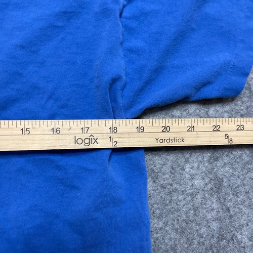 Vintage Nasa T Shirt Adult Medium Blue Logo Space Mens Single Stitch 90s - Picture 8 of 9