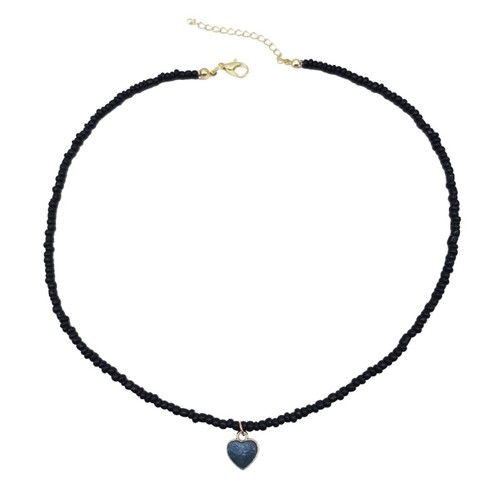 Simple Heart Necklace Temperament Collar Necklaces Clavicle Chain Choker - Picture 16 of 16