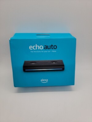 Black Amazon Echo Auto Hands-free Alexa Brand New Sealed NIB