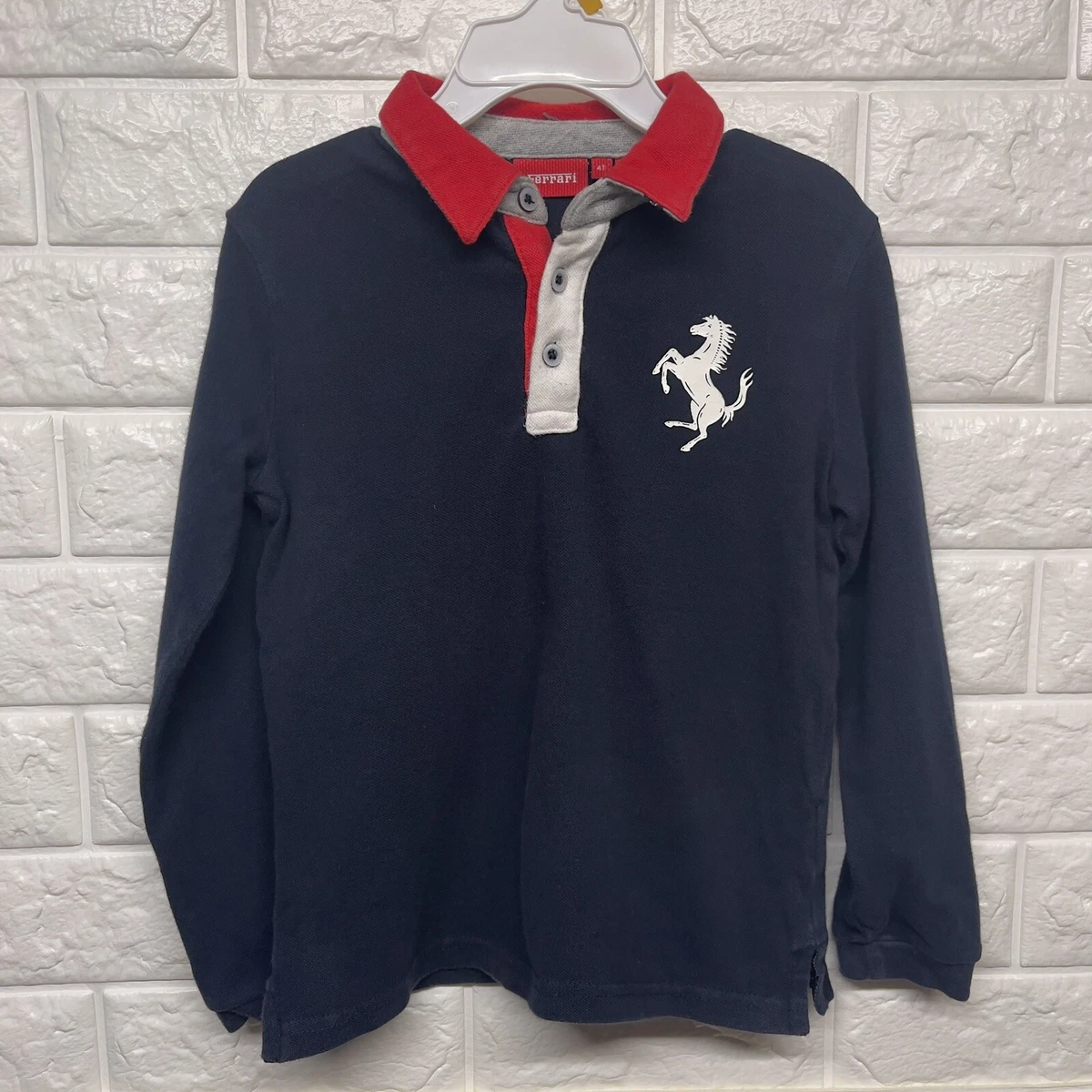 Kids 2025 ferrari shirt