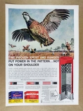 1960 Western Xpert Winchester Ranger Shotgun Shells vintage print Ad