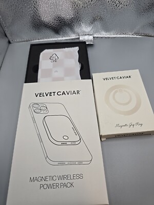 velvet caviar iPhone 15 Magnetic Wireless Power Pack, Grip Ring