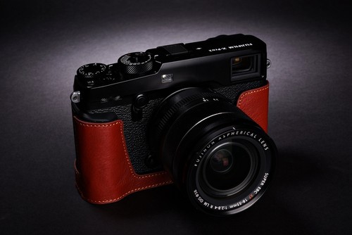 Funda protectora de cuero genuino con media cámara para FUJIFILM X-PRO2 4 colores - Imagen 14 de 33