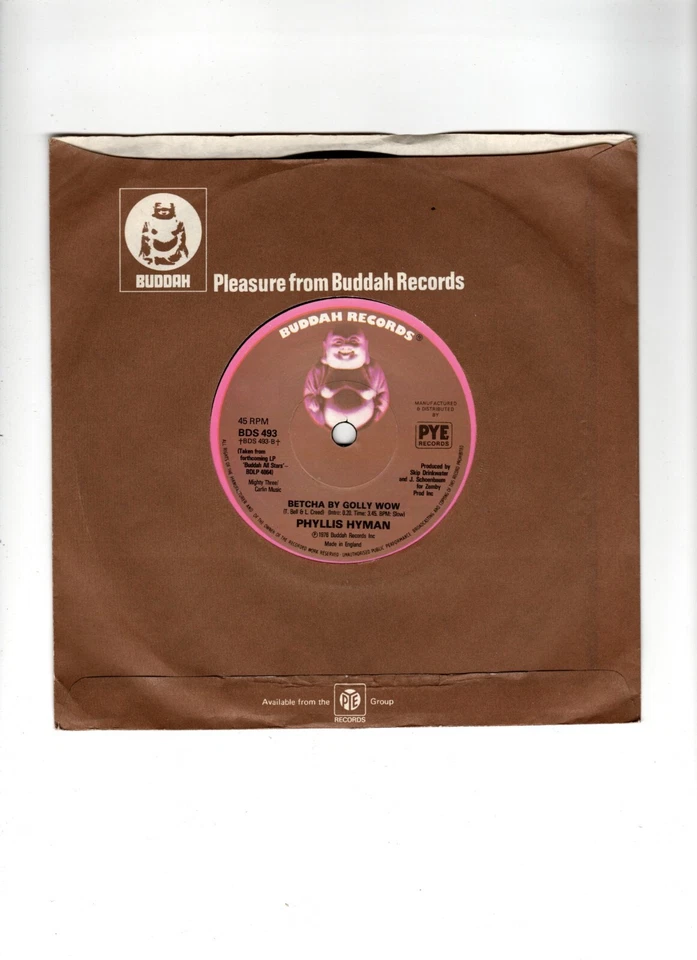 PHYLLIS HYMAN - LOVING YOU, LOSING YOU. UK 1977 ORIG N/SOUL 7" & CO/SL. N/MINT - Image 2 of 2