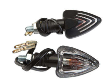 BLINKER SCHWARZ HALOGEN für Motorrad ARCTIC CAT AJP ATALA BAOTIAN BENELLI