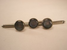 5/16" Gray Round Mother of Pearl Formal Vintage Tuxedo Prom Shirt Studs set c360