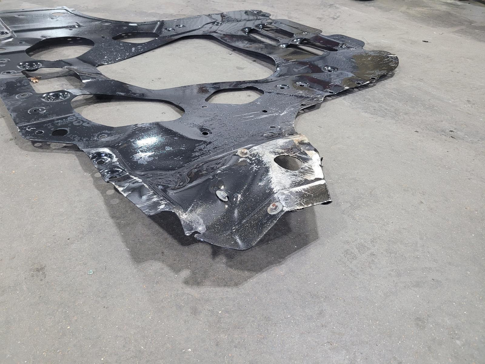 2019 Ferrari Portofino Front Metal Belly Pan; See pics of damage on driver side