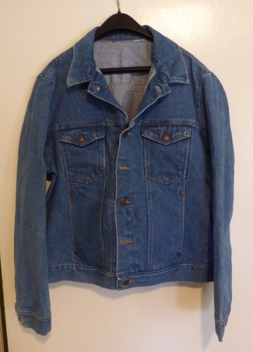Vintage Rustler Denim Trucker Blue Jean 