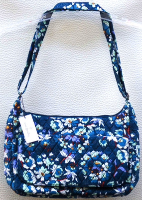 Vera Bradley Messenger Crossbody Shoulder Bag in Floral Bursts.  NWT