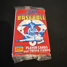 1988 Major League Baseball Playing Card Packs Score, One Case