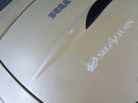 Sega Saturn Console only Japan HST 3210 Gray games Japanese game jp for parts