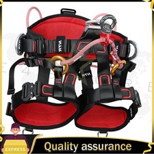 S M Pruning Fall Protection Tree Climbing Half Body Harness Arborist Saddle