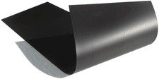 Thin Flexible Magnetic Material Sheet 4 X 12-Inch .020 In. Thick Black For