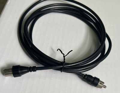 Vintage Antennenkabel für Commodore VC20, C64, C128, C16, Nintendo NES usw. 1,8m