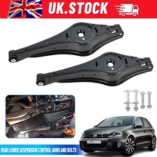 2x Rear Lower Suspension Control Arm & Bolts for VW Golf MK5 MK6 Passat Jetta MO