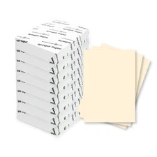Springhill 8.5” x 14” Ivory Copy Paper, 28lb Bond/70lb Text, 104gsm, 2,000 Sheet