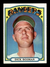 1972 Topps #365 Dick Bosman   EXMT/EXMT+ X3705386