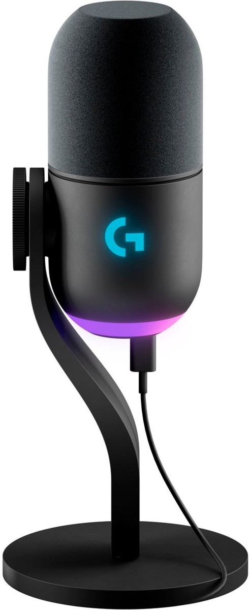 Logitech Yeti GX Dynamic RGB USB Gaming Microphone Black | eBay