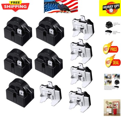 Refrigerator Relay & Overload Protector Combo - Compatible with Major Brands