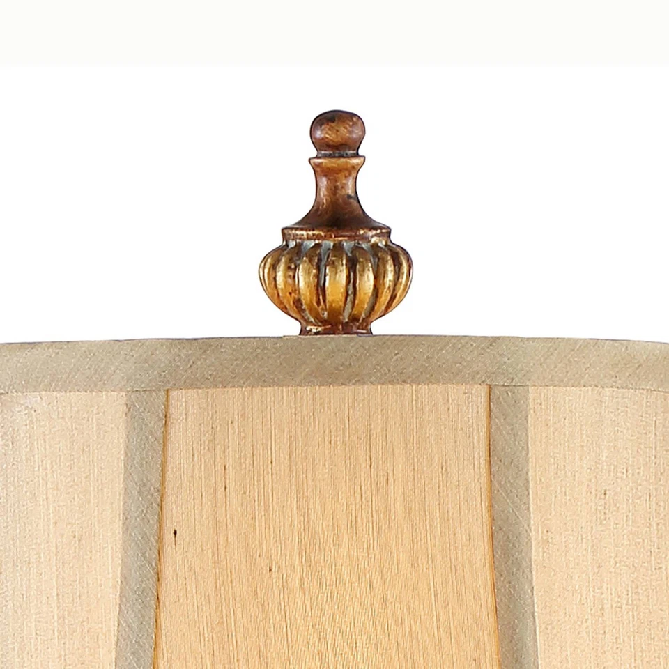 Juliette Traditional Buffet Table Lamps 36 1/2" Tall Set of 2 Bronze for Bedroom - Image 3 of 4