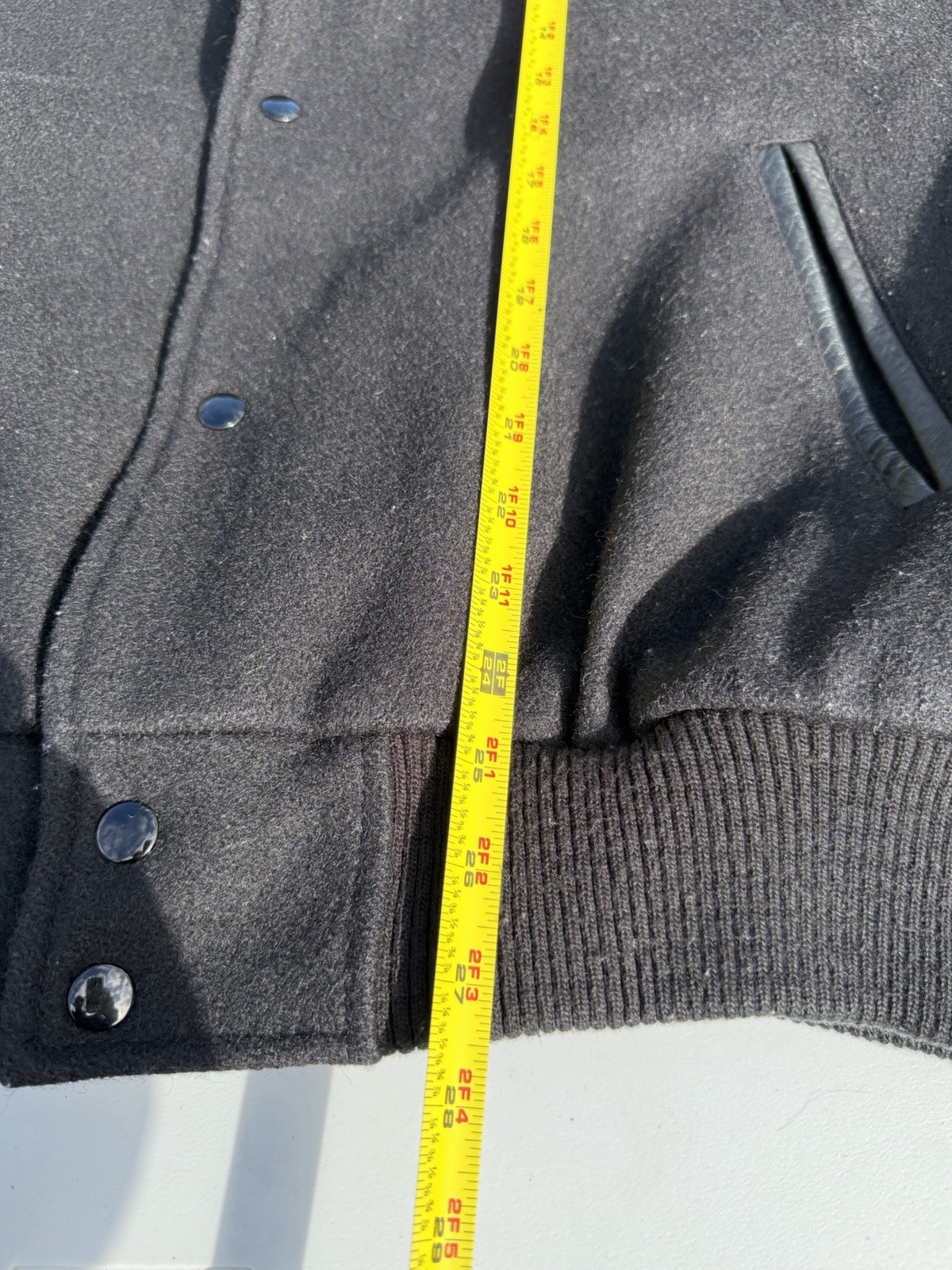 Vtg Java Software Wool Varsity Jacket Size XXL Te… - image 10