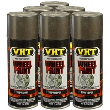 VHT Paint VHTSP189 (6-PACK); Wheel Paint 11oz Aerosol Graphite 250°F