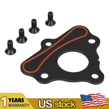 Camshaft Retainer Plate Gasket & Bolt Kit for GM LS 4.8 5.3 NEW with bolts Black