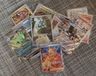 lot cartes pokemon Holo AR - EX - COMMUNES Flammes Blanches  Foudre Noir Neuves