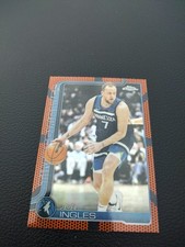 Joe Ingles 2025-26 Topps Chrome Basketball 142 Basketball Refractor Timberwolves