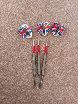 original eric bristow knurled signiture darts 26 gms