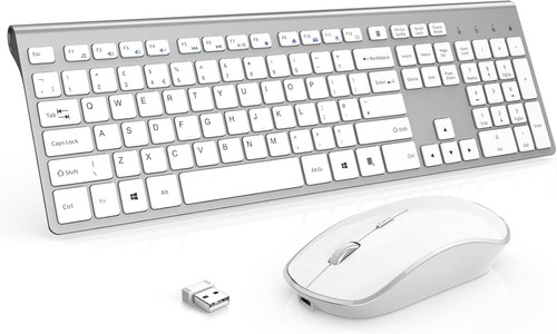 Wireless Keyboard and Mouse Combo Rechargeable J JOYACCESS Keyboard and Mouse 2. - Picture 2 of 8