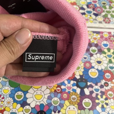 Supreme Pink Box Logo Beanie Fw21 | eBay