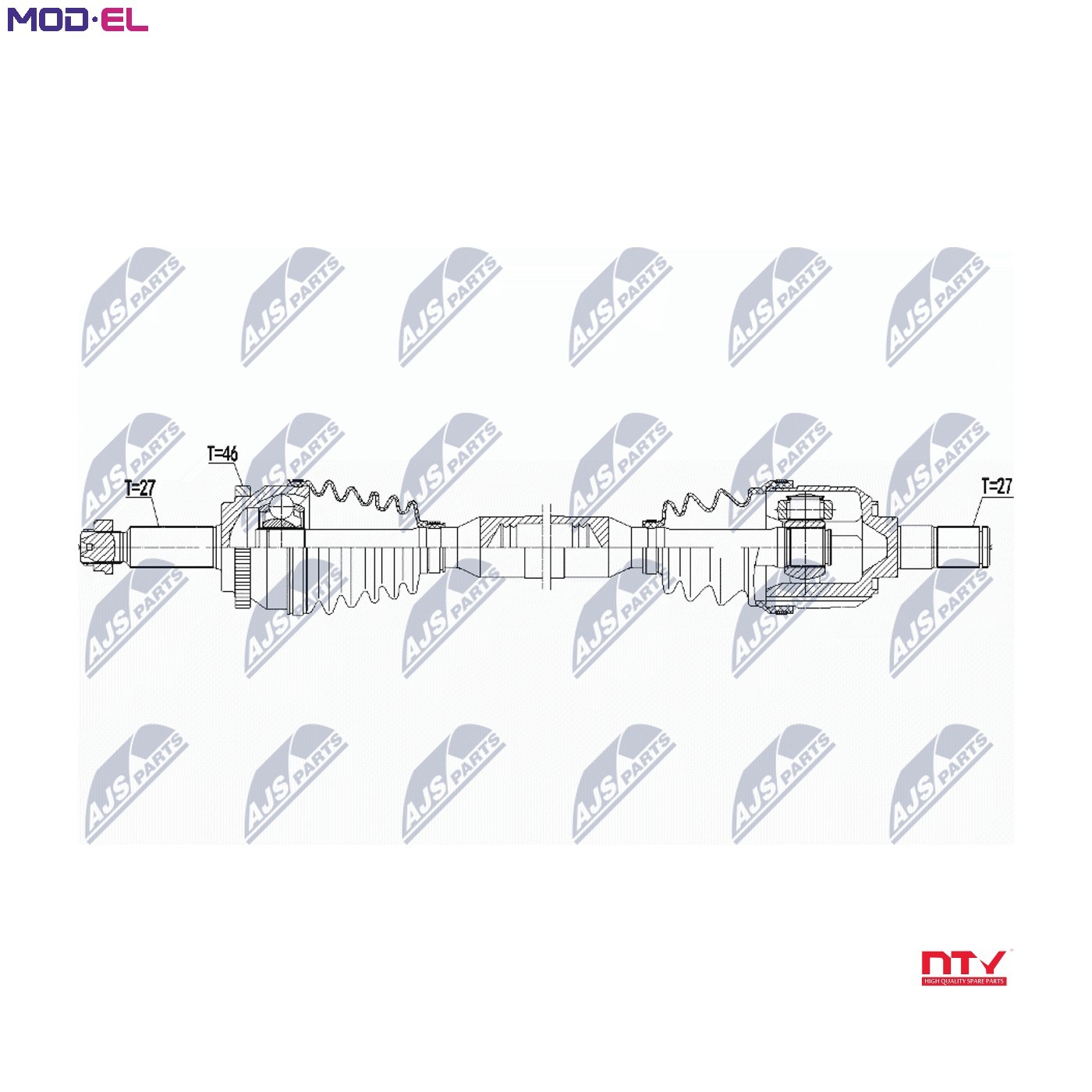 Nty Driveshaft For Hyundai I30 1.6Crdi 11- Ix20 1.4Crdi 1.6Crdi 11 - Image 8