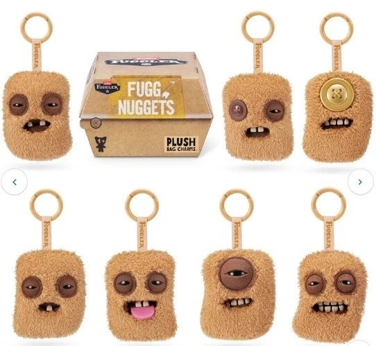 Fuggler Fugg Nuggets by ZURU Character Keyring Assortment