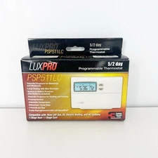 LUXPRO Contractor Grade Programmable Thermostat PSP511LC Heat Brand New