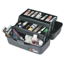 Alvin 8627AB Artbin-2 Tray 8-18 Compt Black